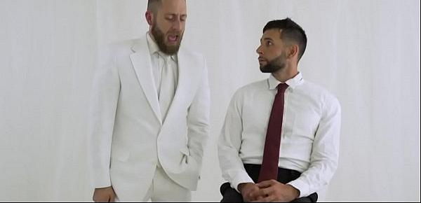  MissionaryBoyz - Bearded Priest Fucks A Rebellious Missionary’s Tight Ass